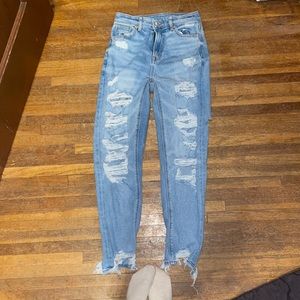 American eagle mom jeans